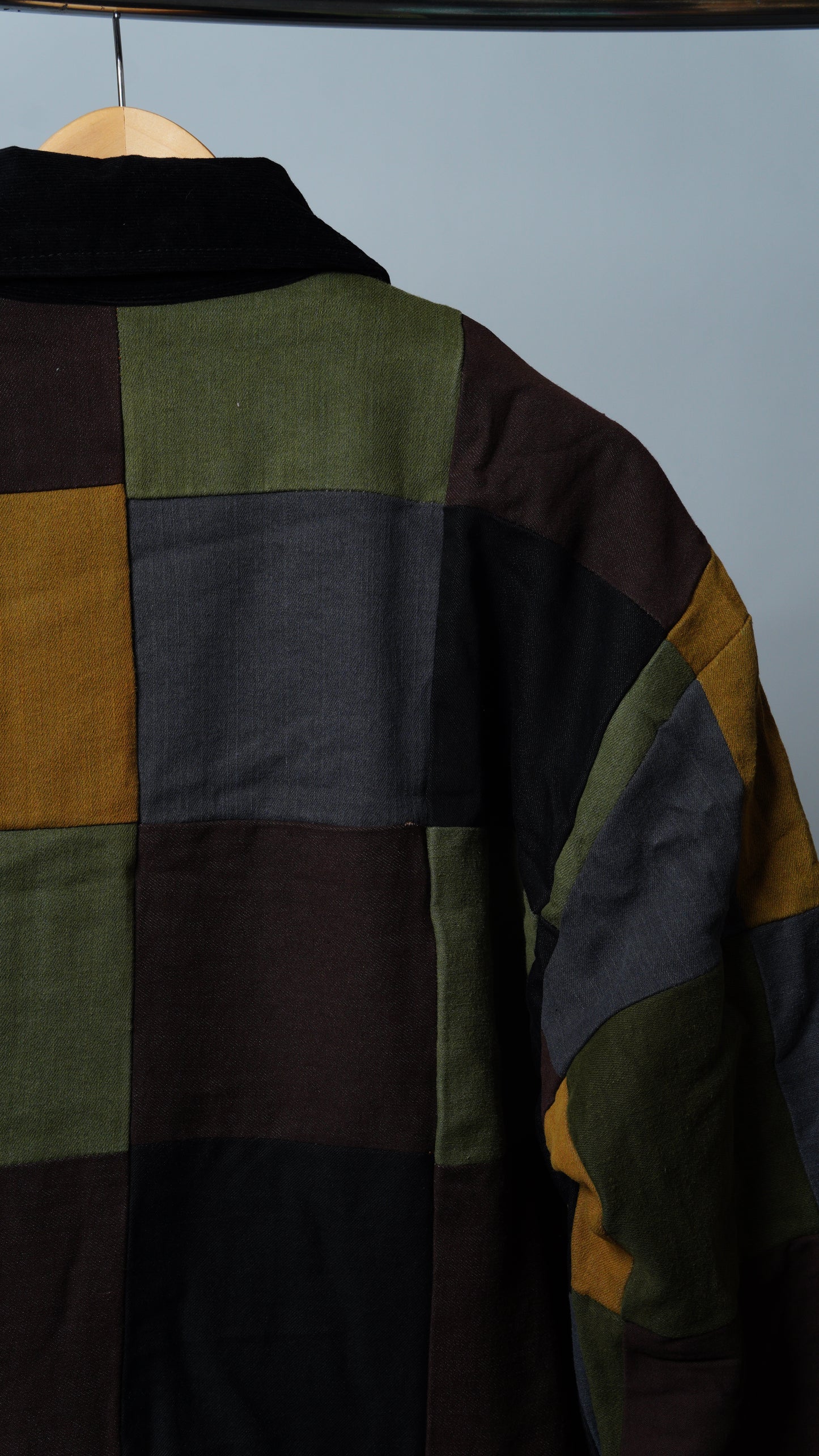 Upcycled Patchwork Jacket Size M
