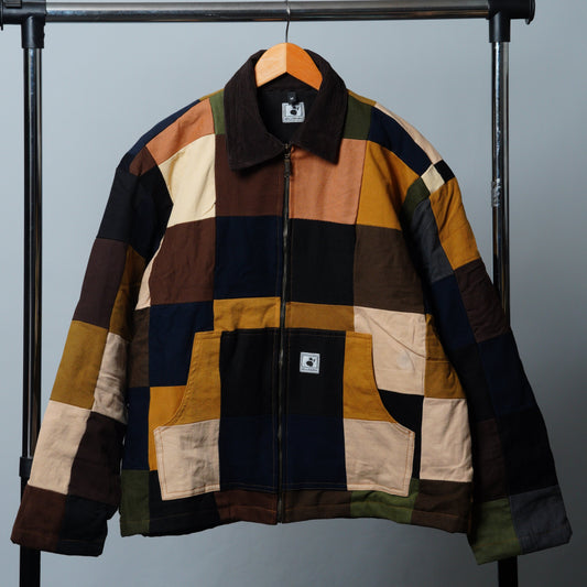 Upcycled Patchwork Jacket Size M