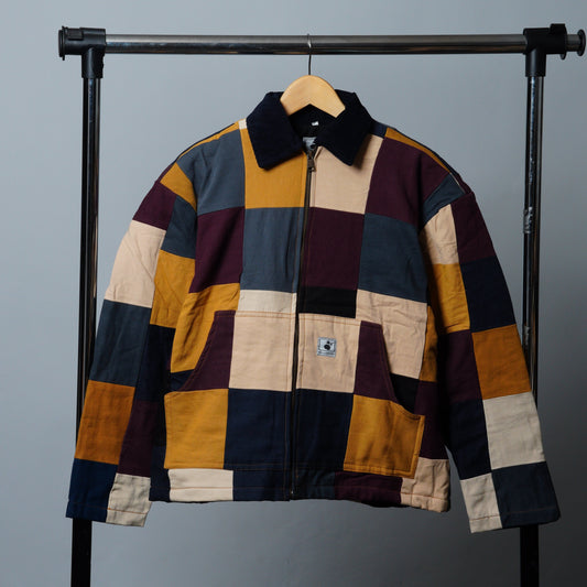 Upcycled Patchwork Jacket Size XS