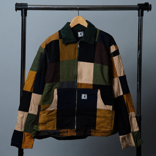 Upcycled Patchwork Jacket Size L