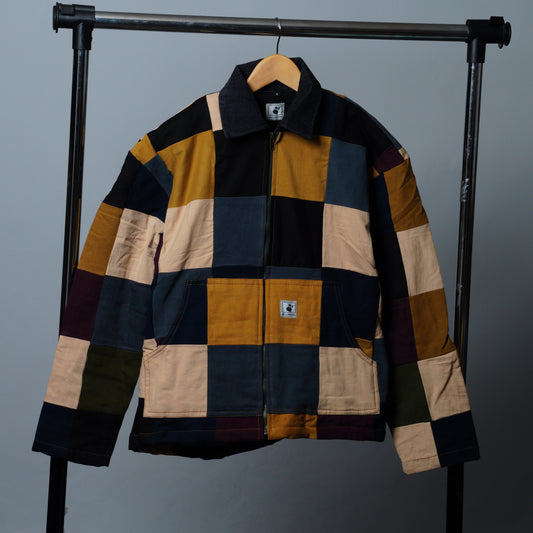 Upcycled Patchwork Jacket Size S