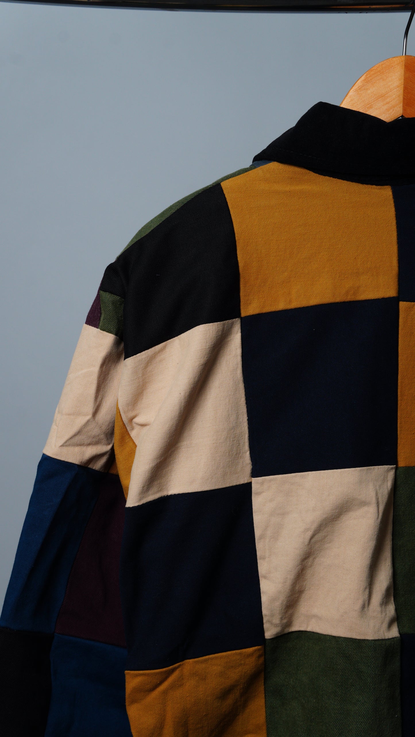 Upcycled Patchwork Jacket Size L