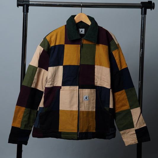 Upcycled Patchwork Jacket Size L