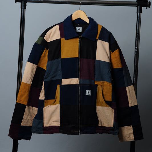 Upcycled Patchwork Jacket Size L