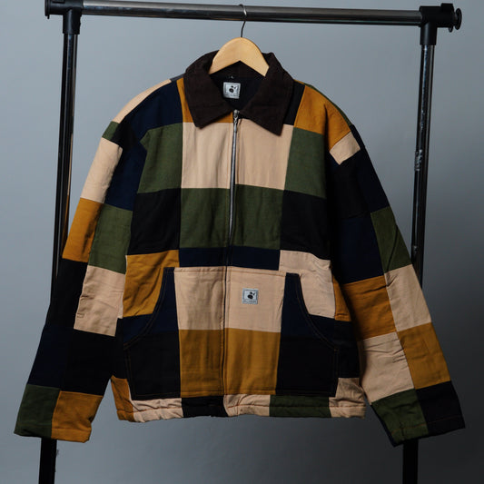 Upcycled Patchwork Jacket Size L
