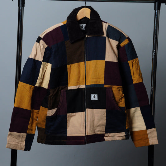Upcycled Patchwork Jacket Size L
