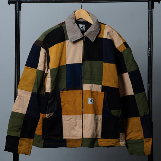 Upcycled Patchwork Jacket Size M