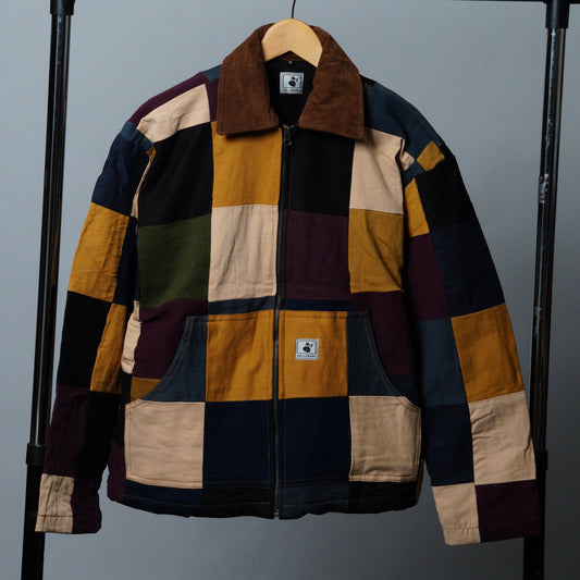 Upcycled Patchwork Jacket Size S