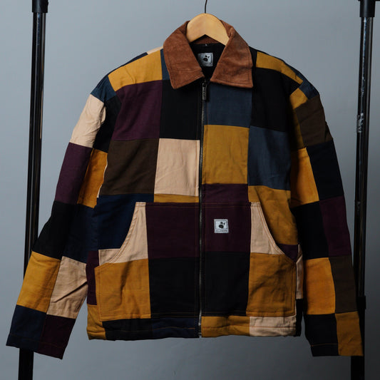 Upcycled Patchwork Jacket Size S
