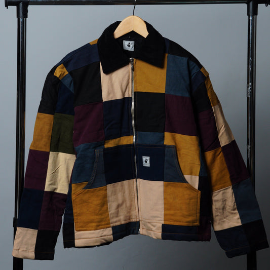 Upcycled Patchwork Jacket Size S