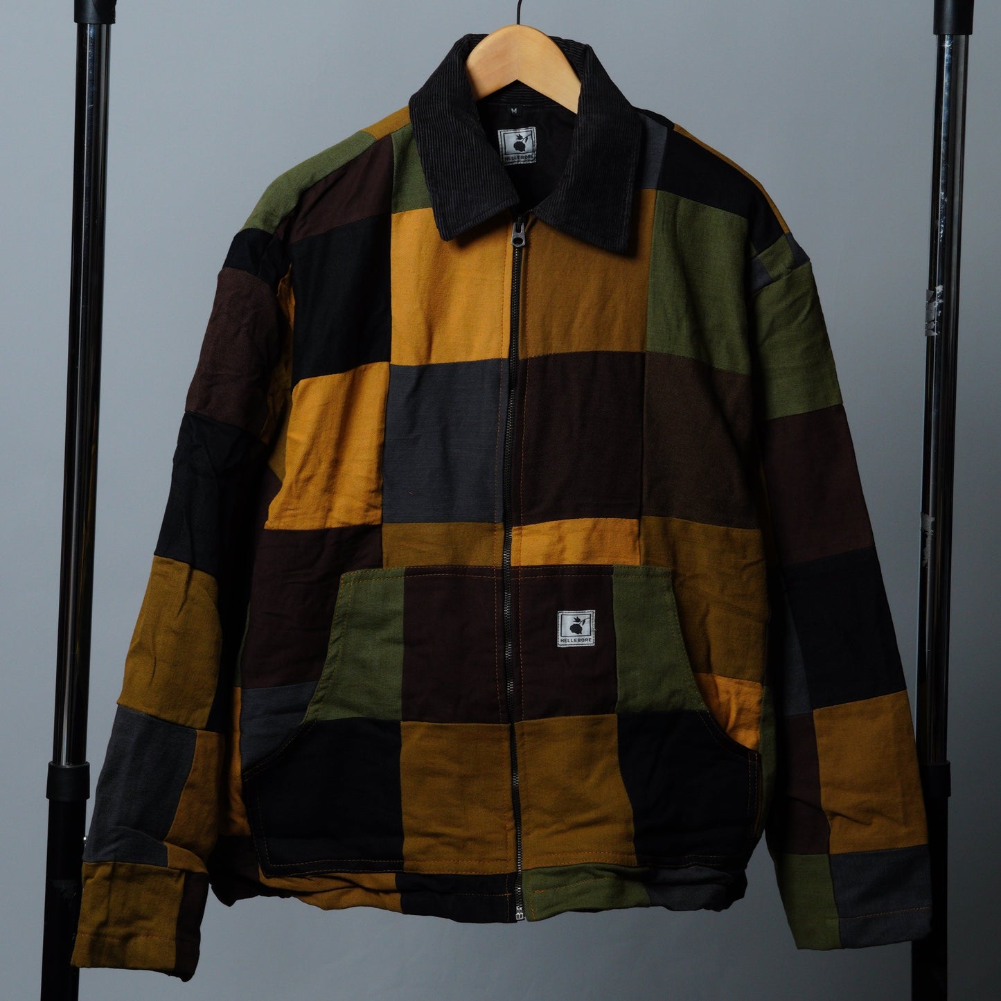 Upcycled Patchwork Jacket Size M