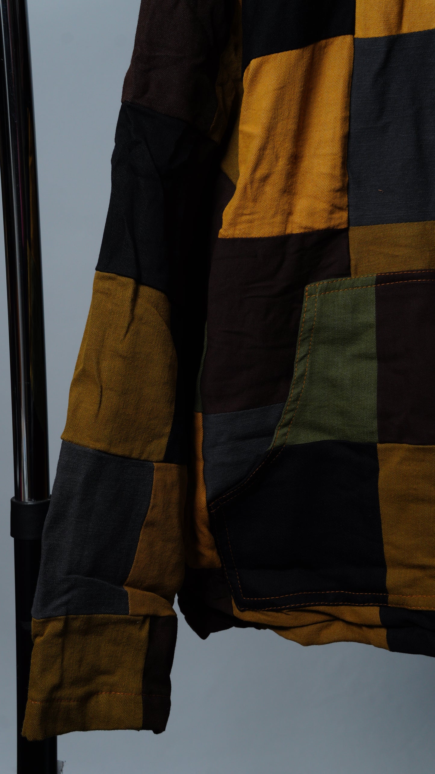 Upcycled Patchwork Jacket Size M