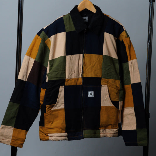 Upcycled Patchwork Jacket Size L
