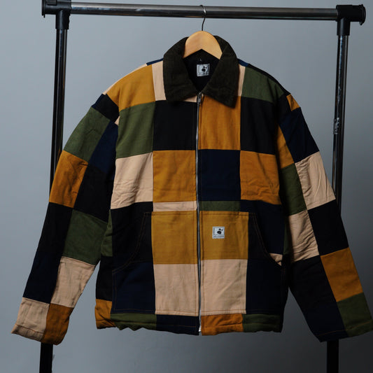 Upcycled Patchwork Jacket Size L