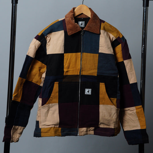Upcycled Patchwork Jacket Size S