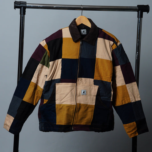 Upcycled Patchwork Jacket Size S