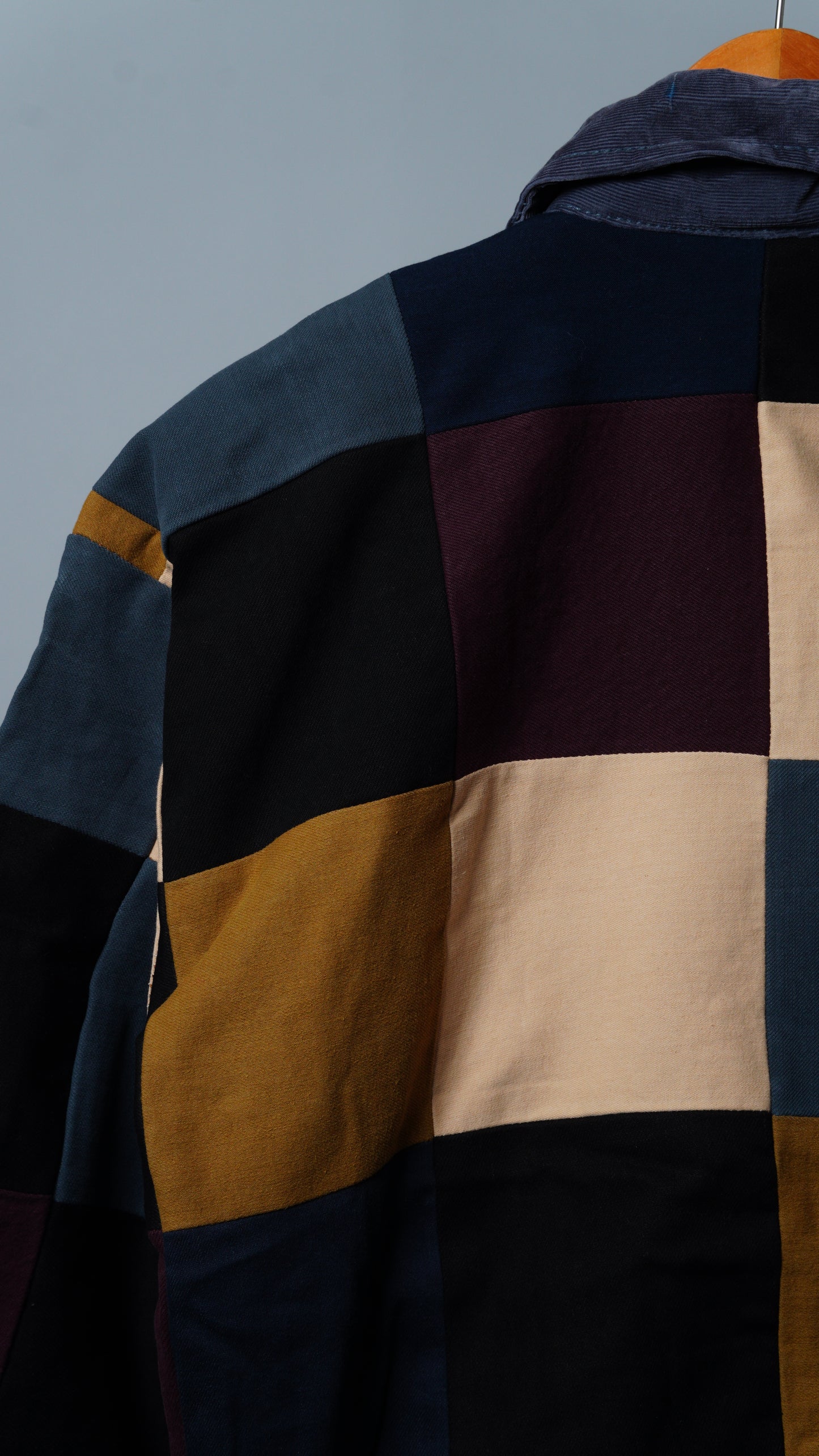 Upcycled Patchwork Jacket Size S