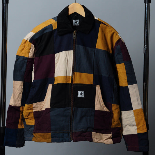Upcycled Patchwork Jacket Size XS