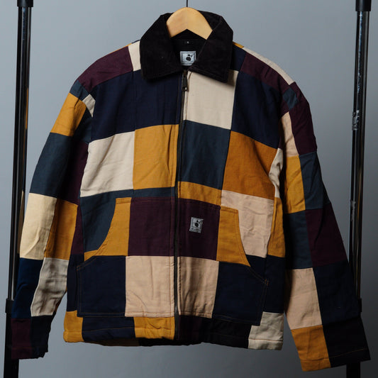 Upcycled Patchwork Jacket Size S