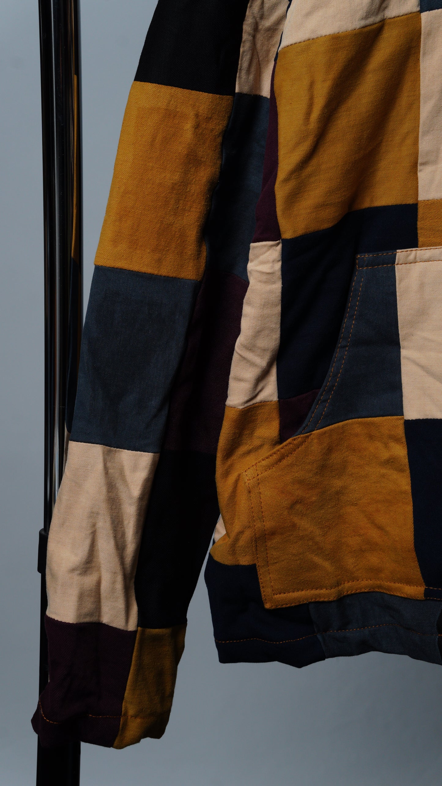 Upcycled Patchwork Jacket Size S