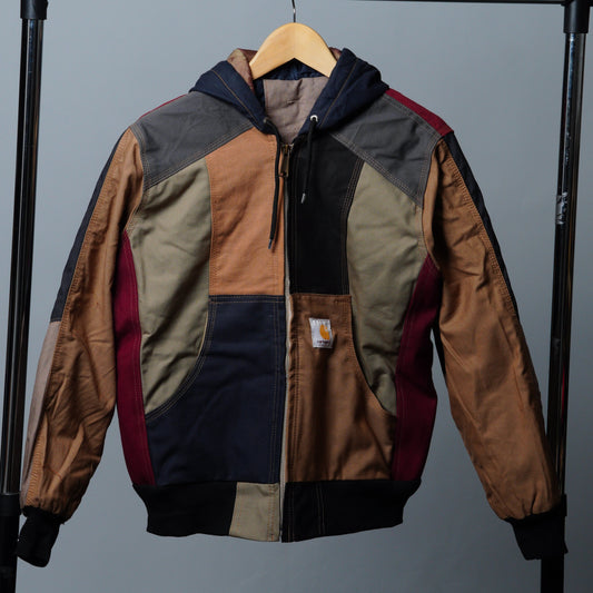 Workwear Colorblock Hooded Jacket Size XXS