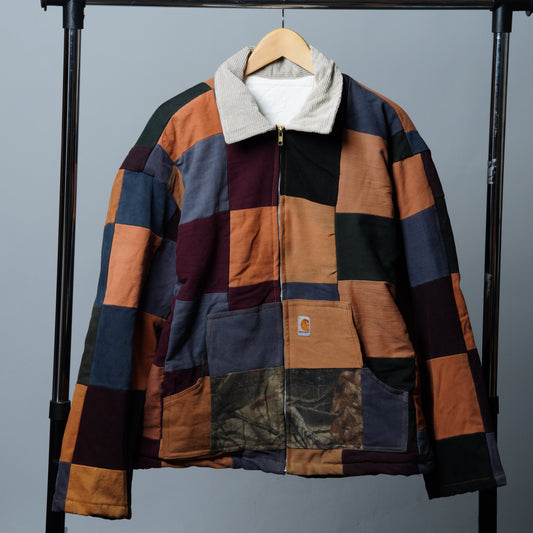 Upcycled Patchwork Jacket Size M