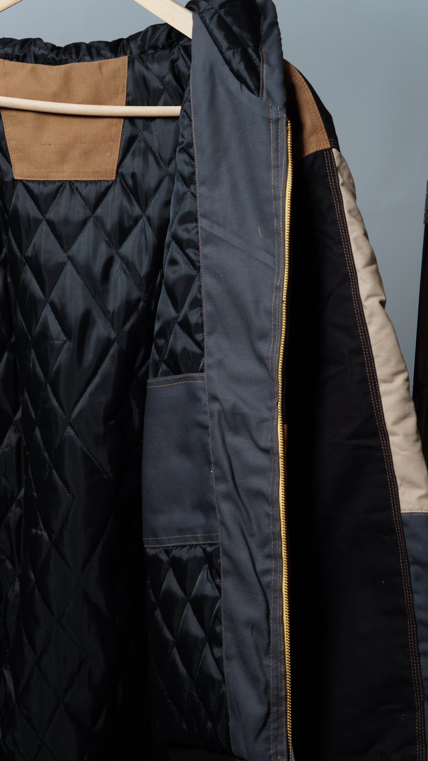 Workwear Colorblock Hooded Jacket Size XL