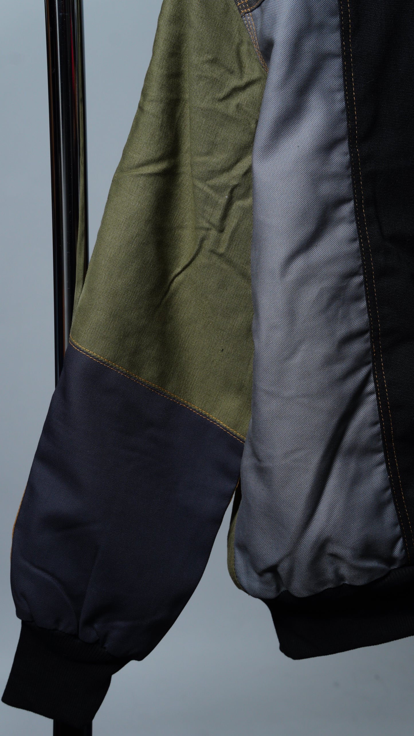 Workwear Colorblock Hooded Jacket Size S