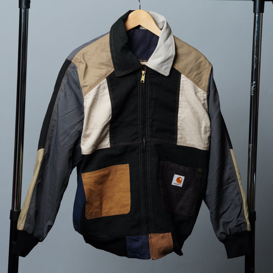 Workwear Colorblock Patch Pocket Jacket Size S