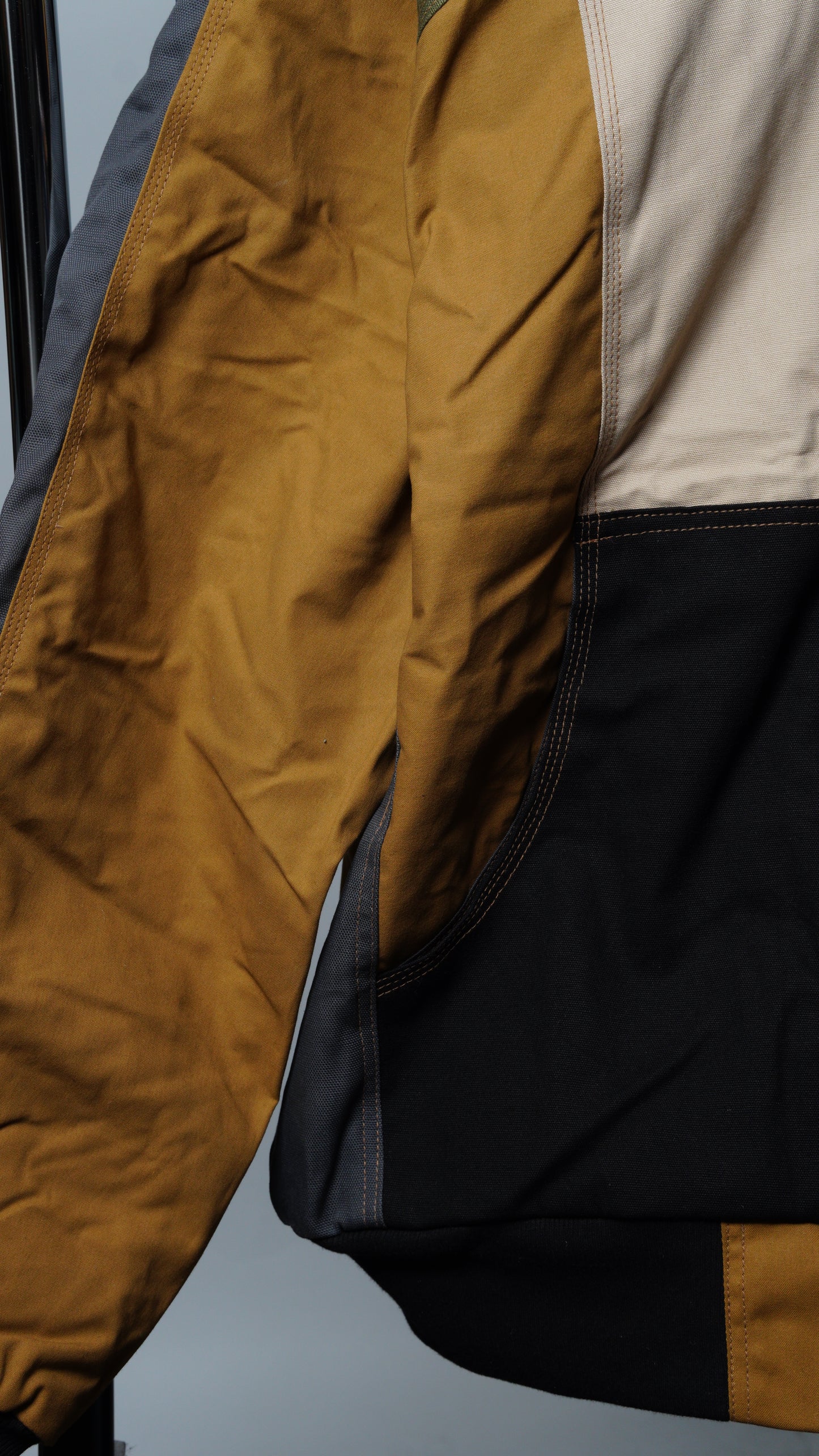 Workwear Colorblock Hooded Jacket Size XL