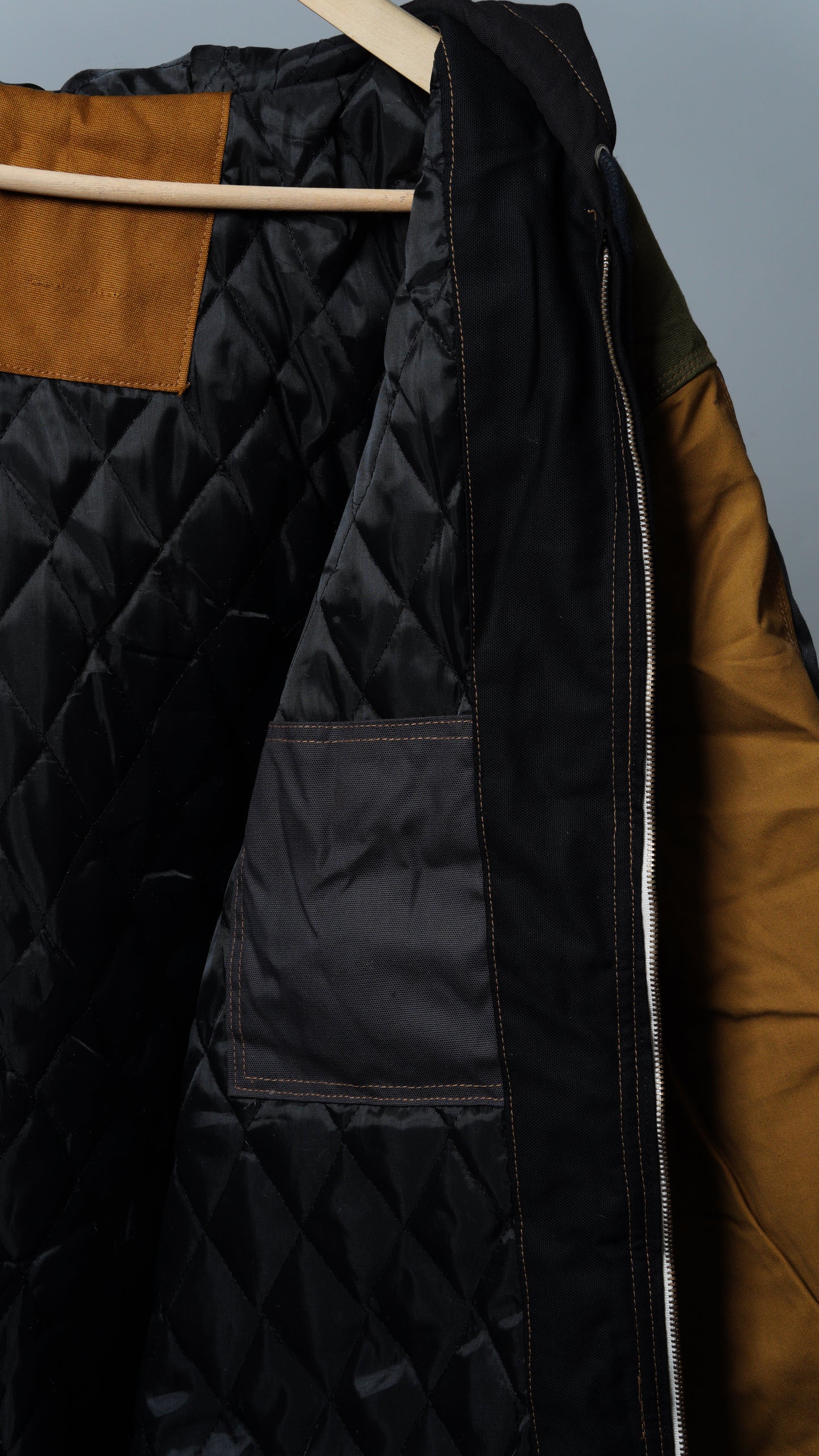 Workwear Colorblock Hooded Jacket Size XL