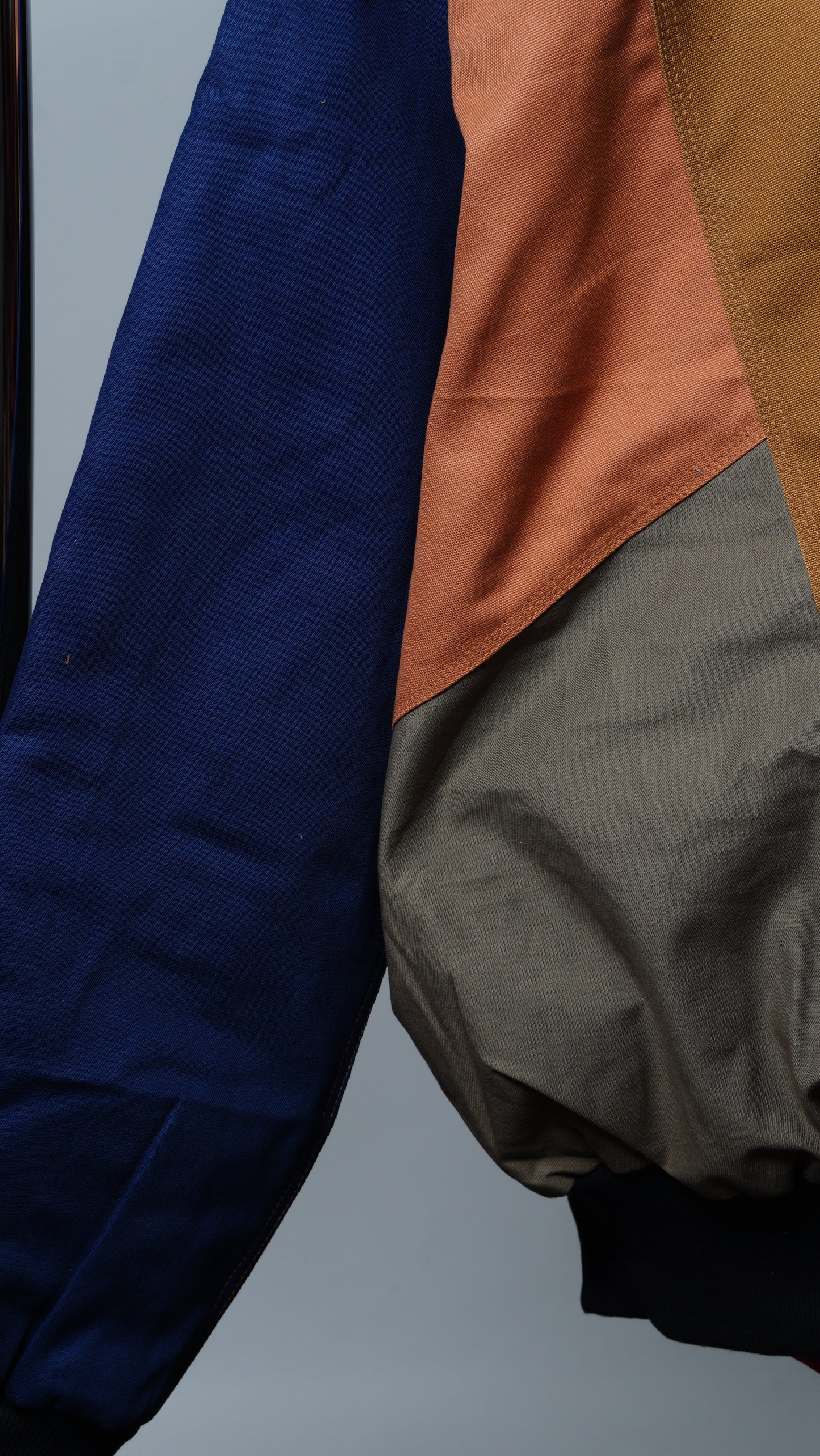Workwear Colorblock Geometric Jacket Size L