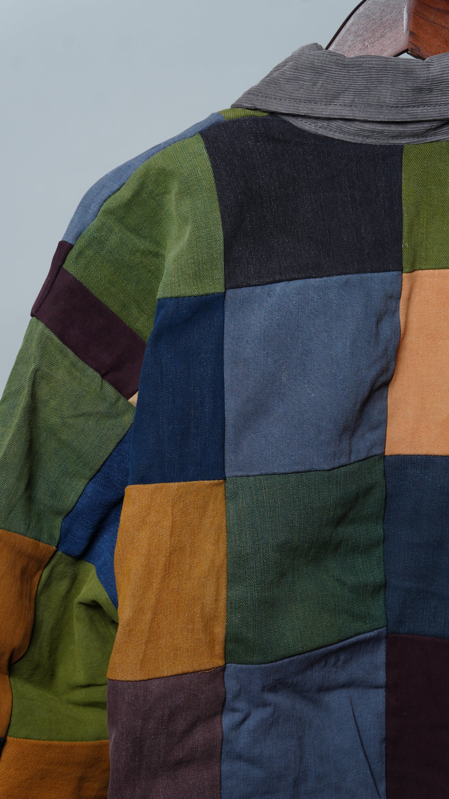 Upcycled Patchwork Jacket Size L