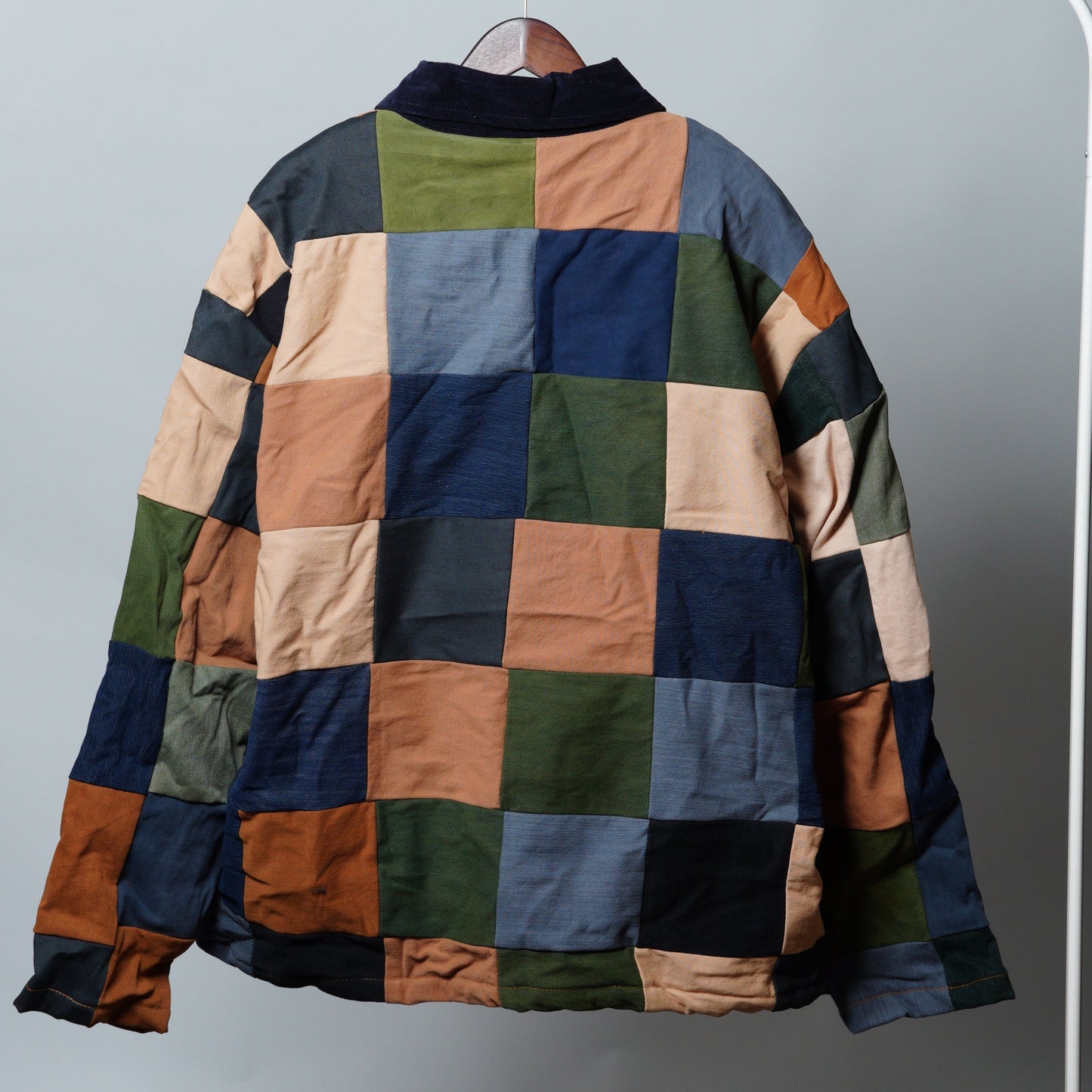 Upcycled Patchwork Jacket Size 3XL