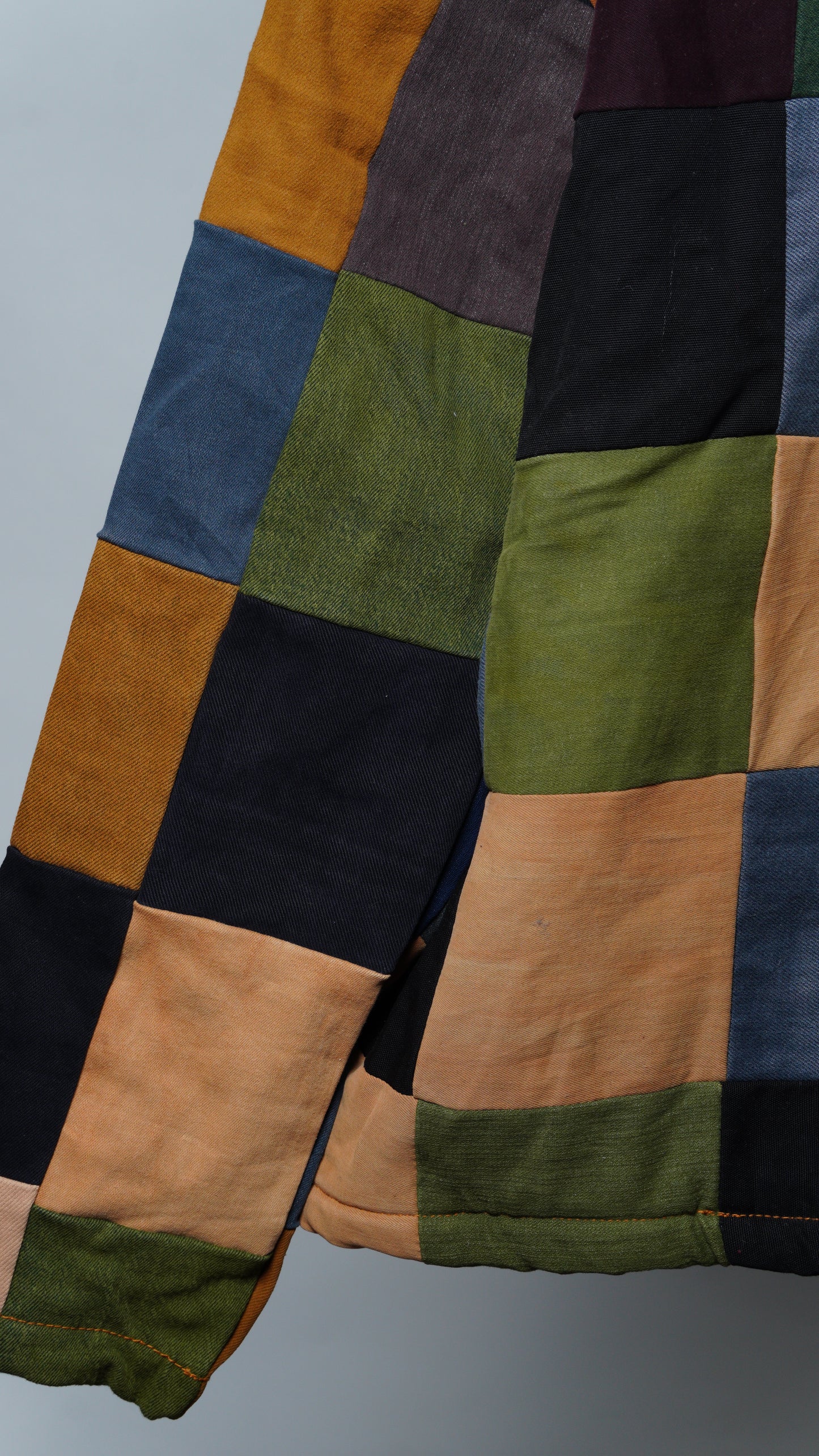 Upcycled Patchwork Jacket Size XL