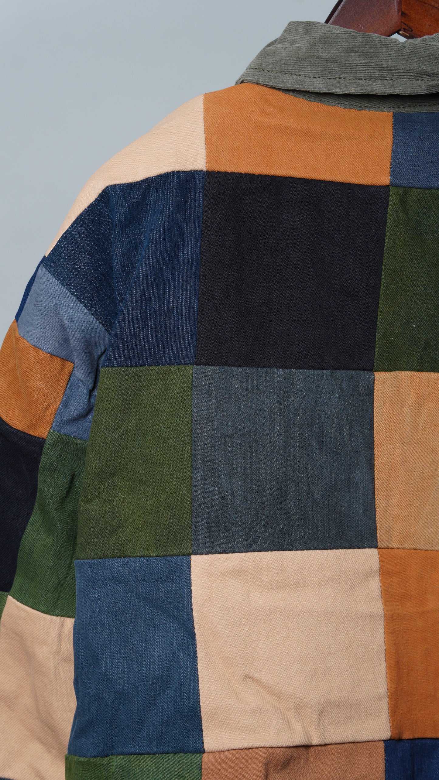 Upcycled Patchwork Jacket Size XXL