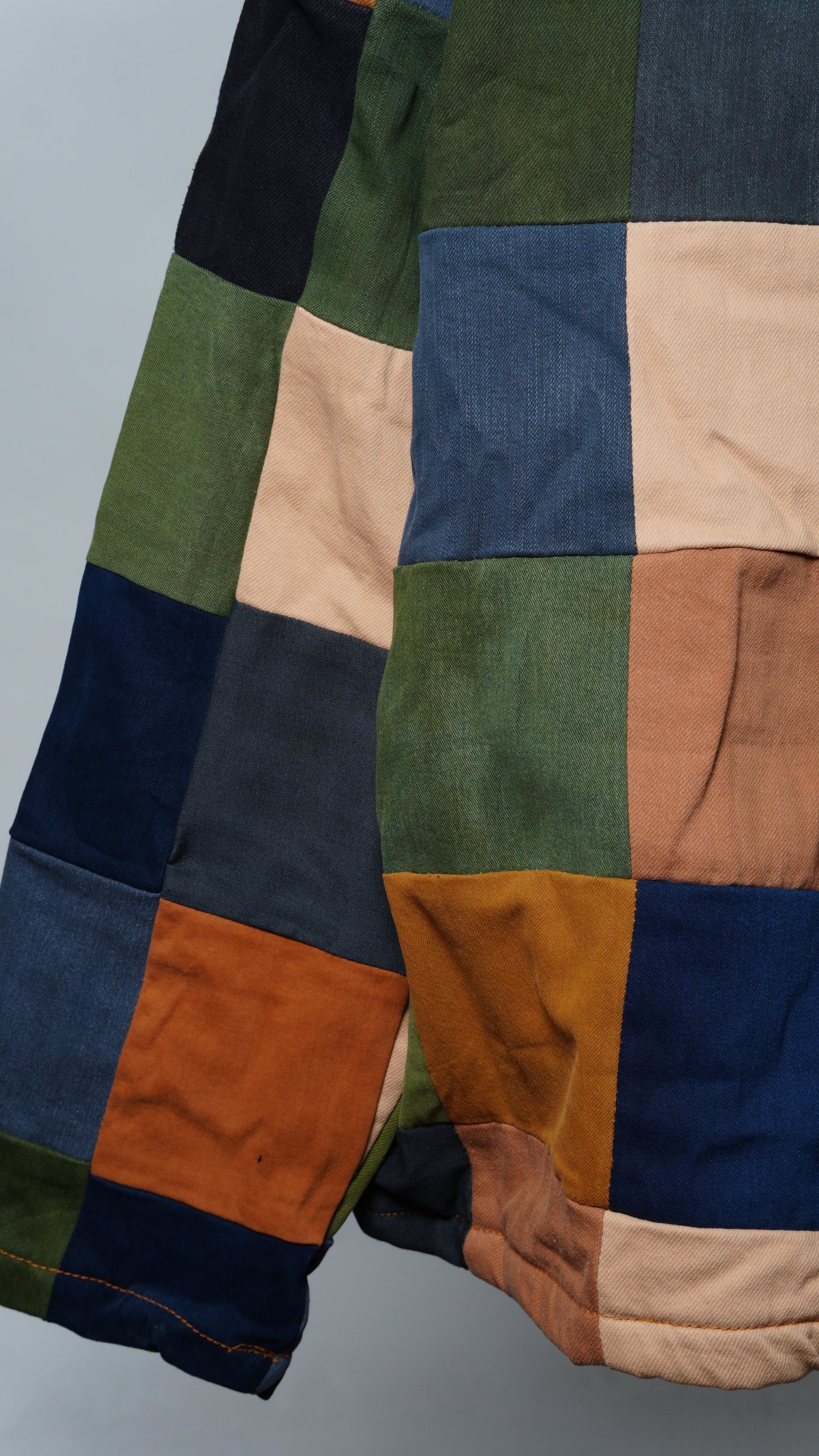 Upcycled Patchwork Jacket Size XXL