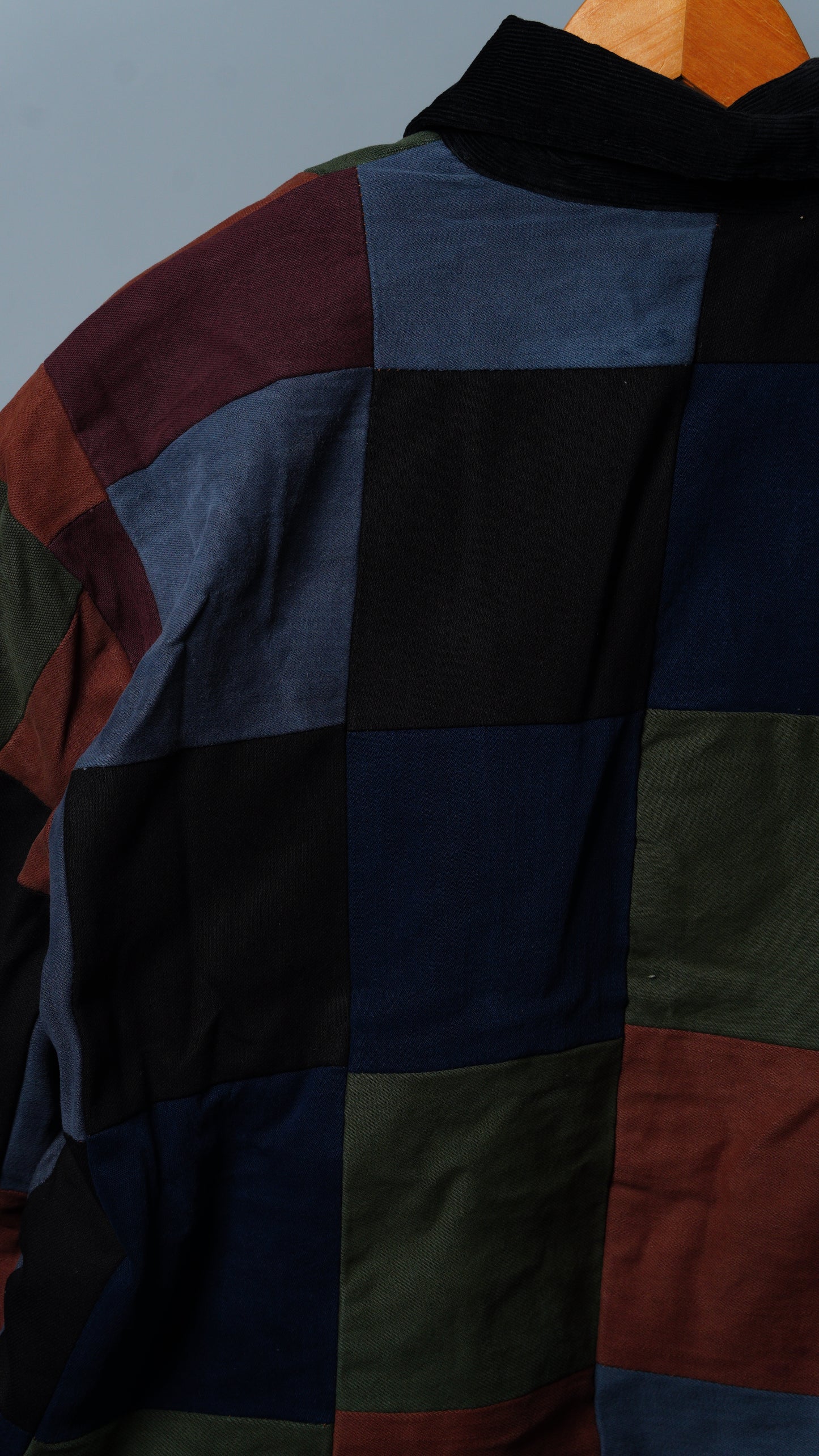 Upcycled Patchwork Jacket Size M