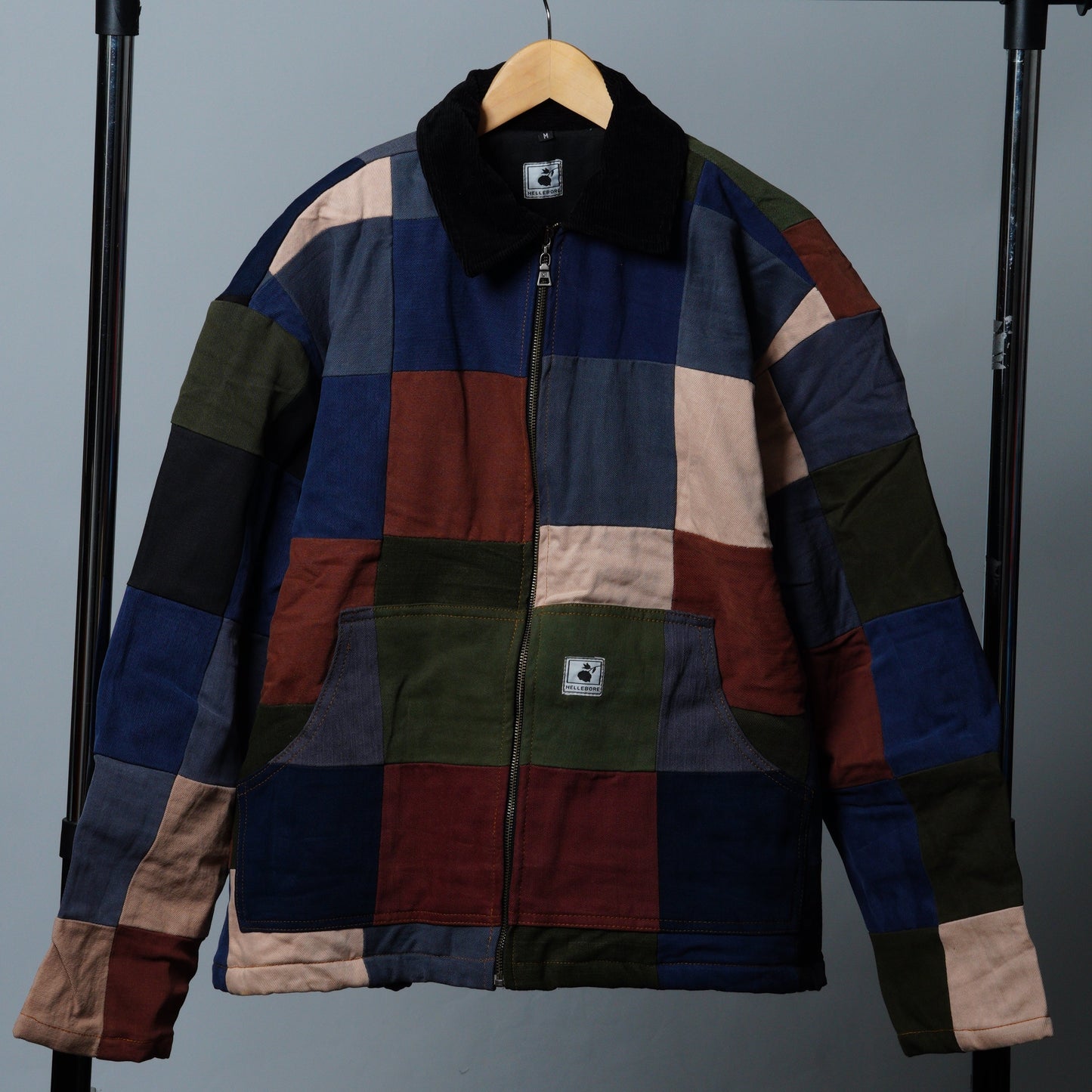 Upcycled Patchwork Jacket Size M