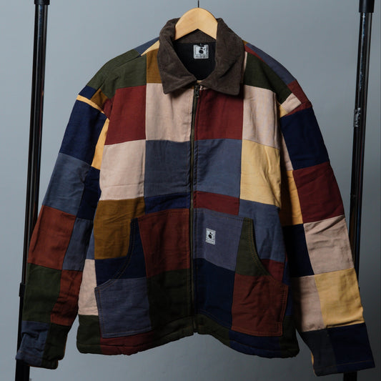 Upcycled Patchwork Jacket Size L