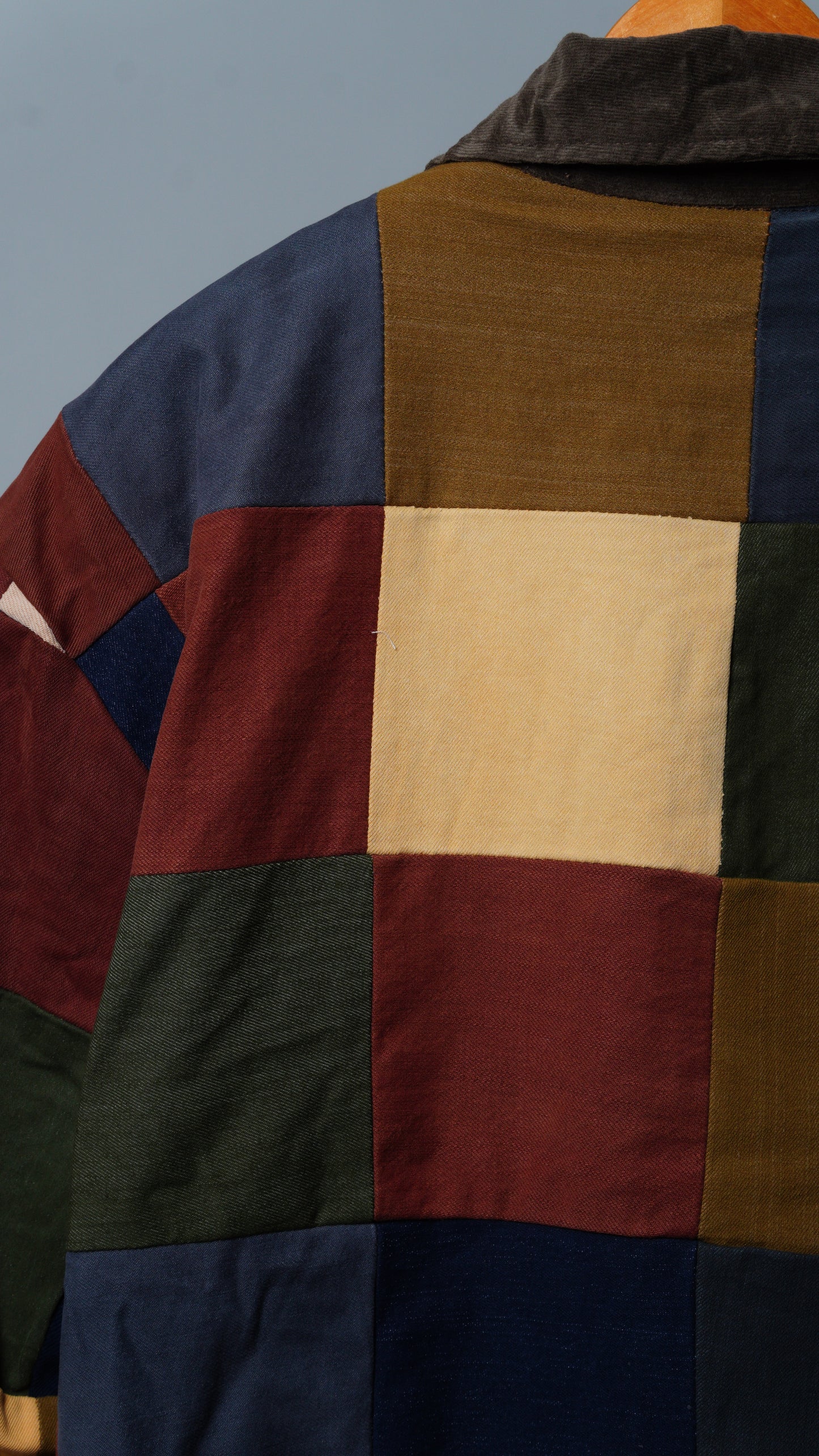 Upcycled Patchwork Jacket Size L