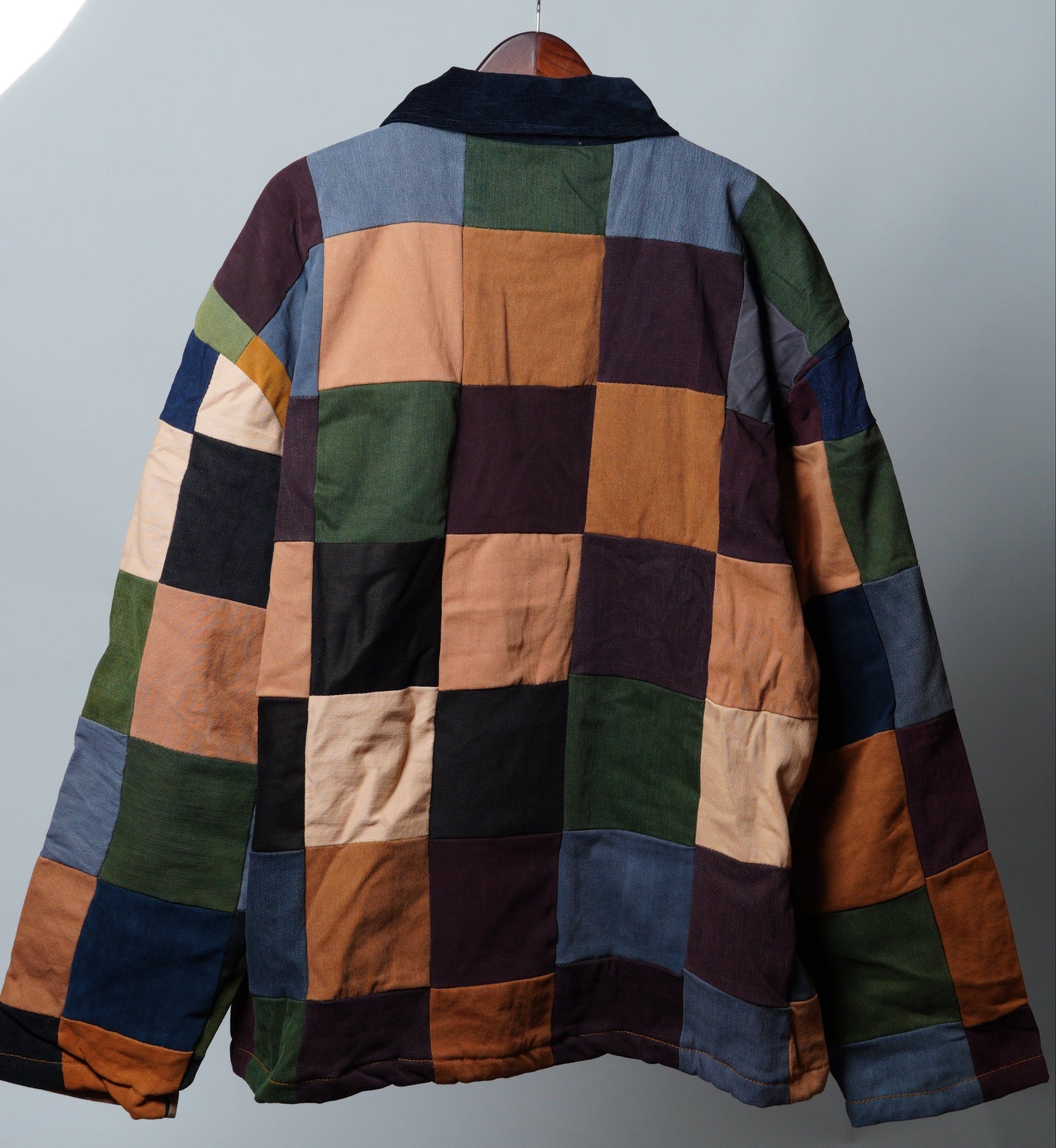 Upcycled Patchwork Jacket Size 4XL