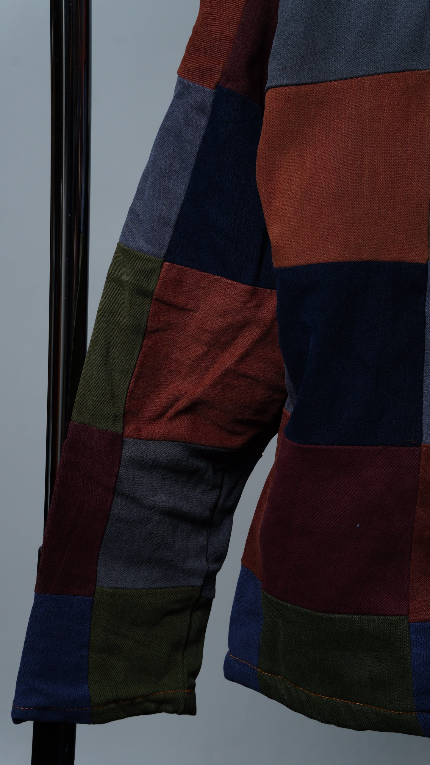 Upcycled Patchwork Jacket Size S