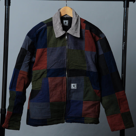Upcycled Patchwork Jacket Size S