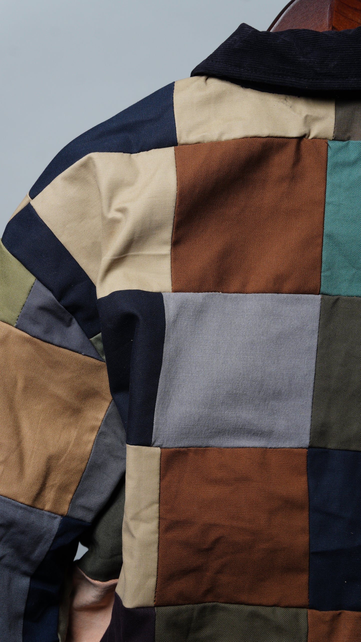 Upcycled Patchwork Jacket Size L