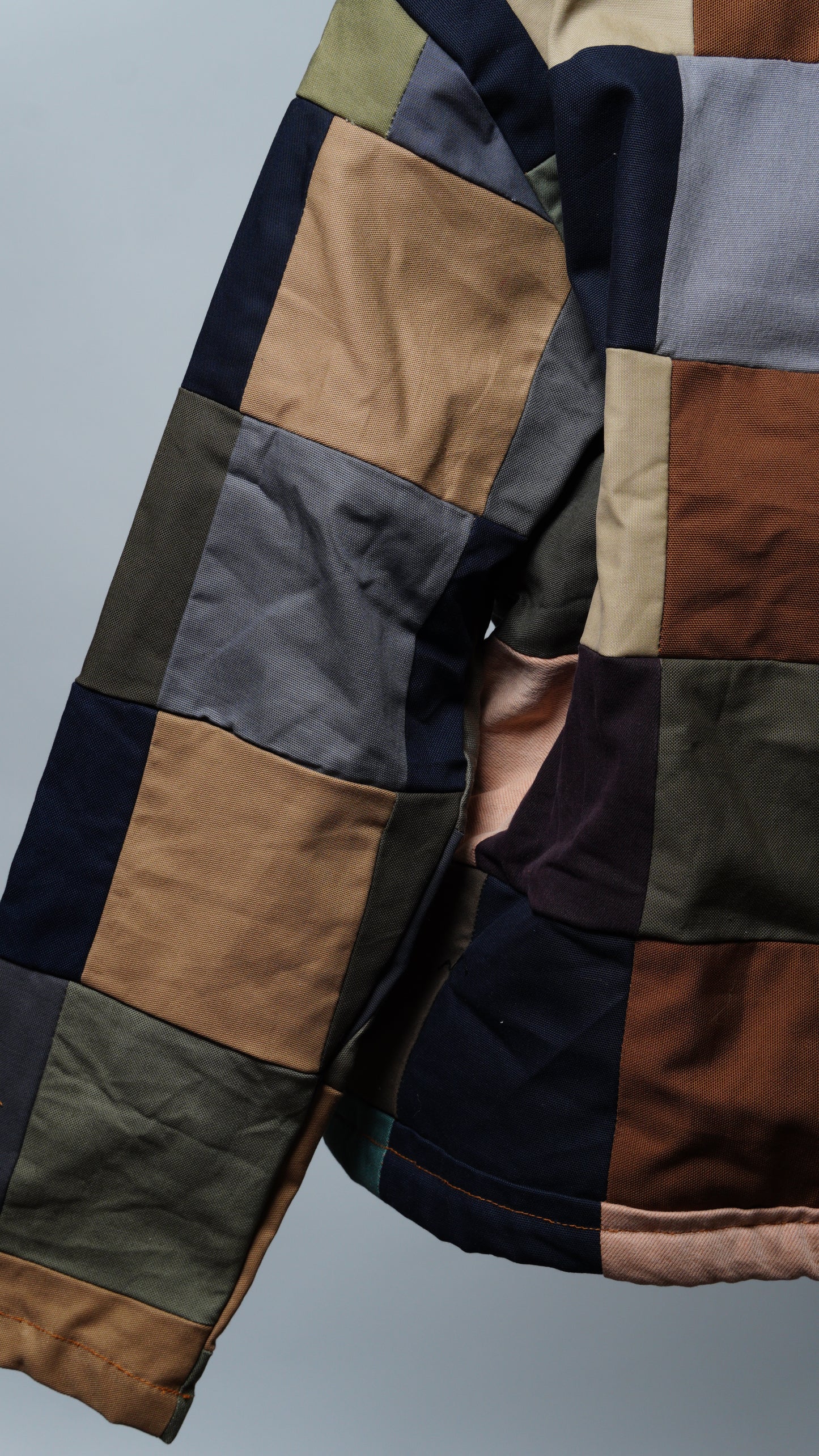 Upcycled Patchwork Jacket Size L