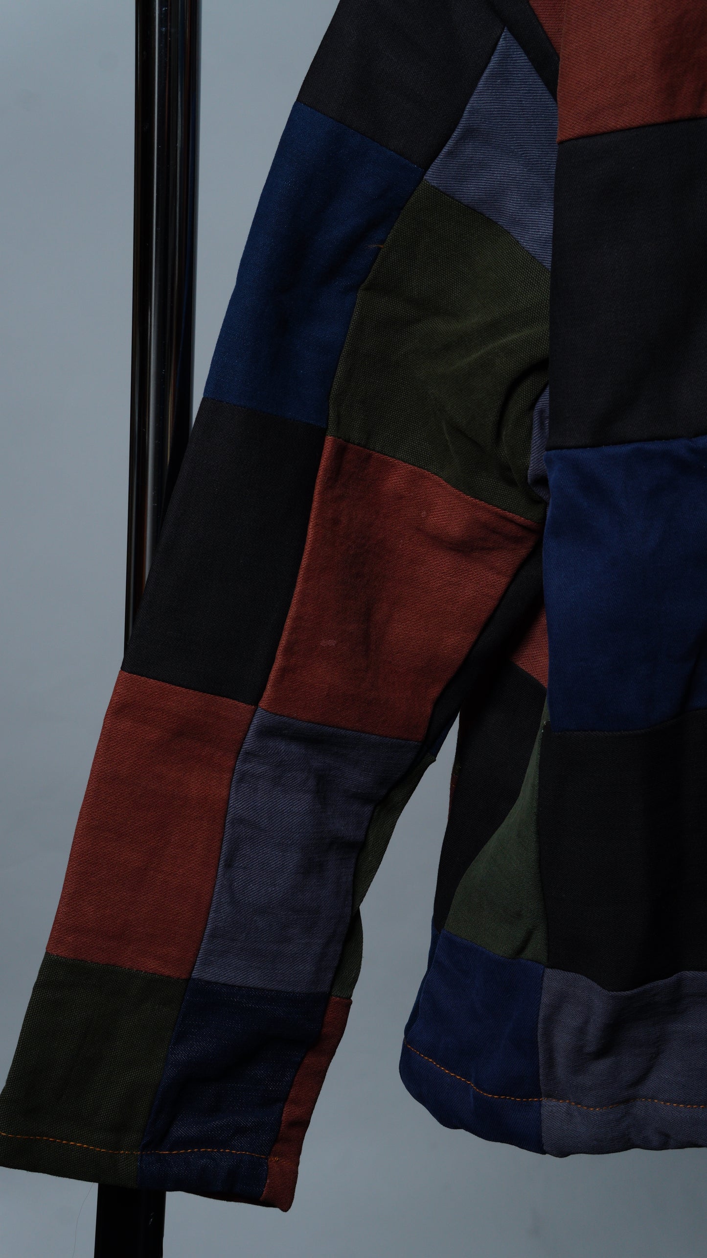 Upcycled Patchwork Jacket Size S