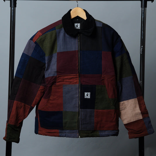 Upcycled Patchwork Jacket Size S
