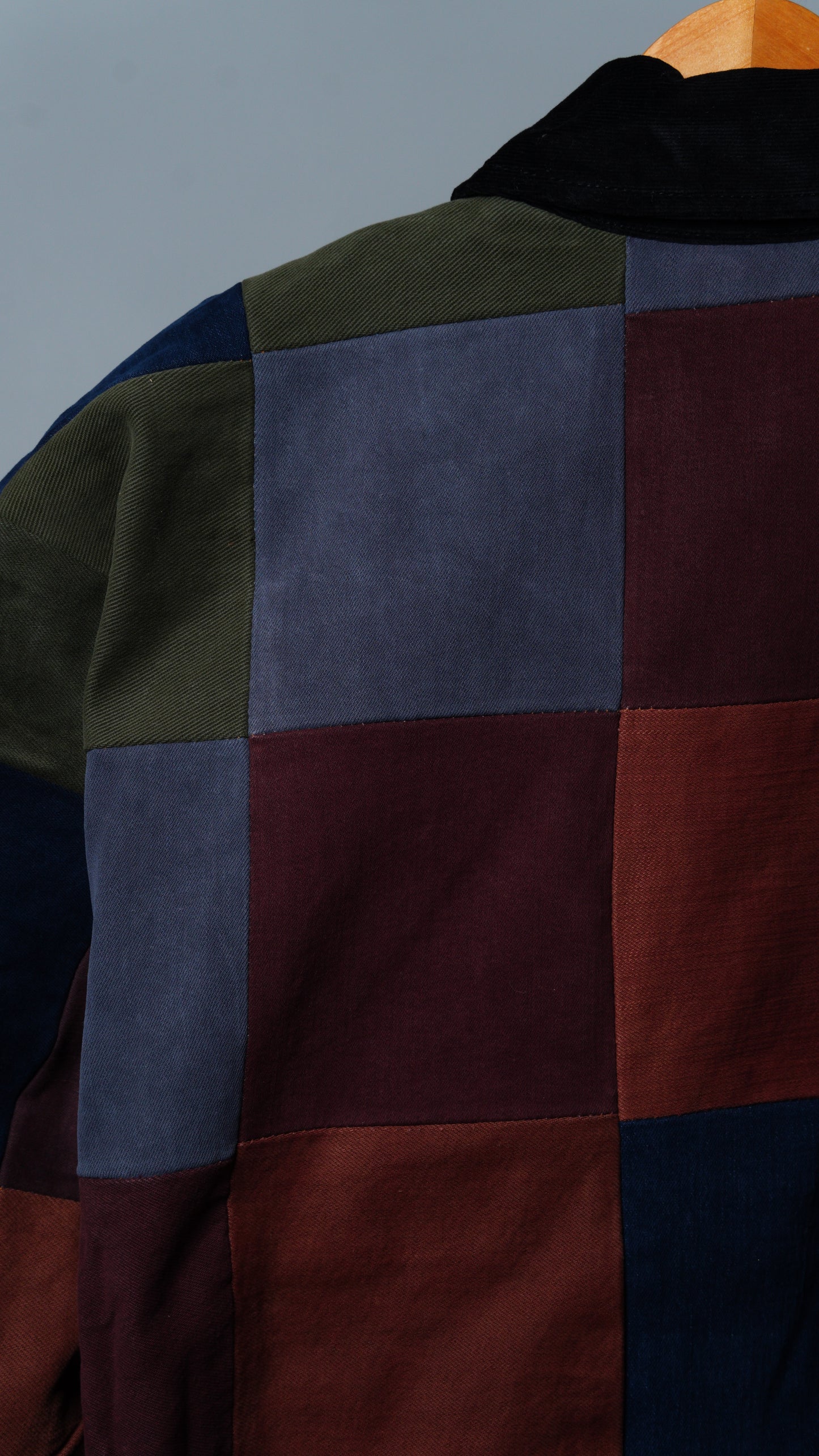 Upcycled Patchwork Jacket Size S