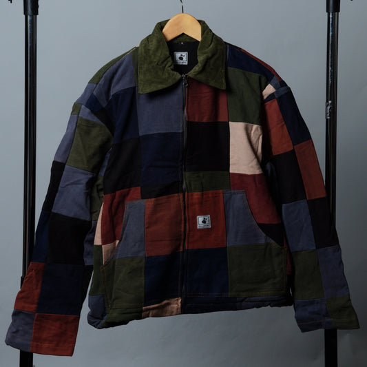 Upcycled Patchwork Jacket Size M